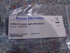 EXTRON CABLE CUBBY AAP Brackets 70-271-01