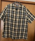 BASLER Damen karierte Sommer Bluse, kurzärmelig, Größe 46, gebraucht.