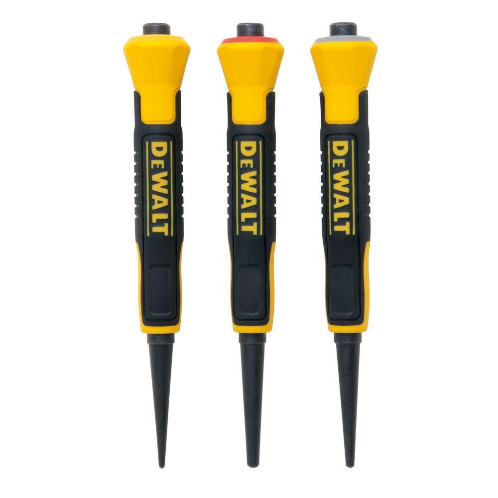 DeWALT 3 PC. NAIL SET / PUNCH / SETTER 1/32
