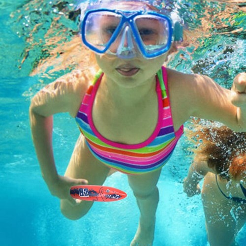 4 Pcs Underwater Torpedo Throwing Swimming Diving Game Summer Toy~ - Picture 8 of 10