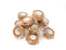 12 Cohesive STRETCH Wrap 1" Self Ahseive First Aid Bandage ROLLS STERILE