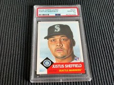 2019 TOPPS LIVING SET #233 JUSTUS SHEFFIELD *ROOKIE PSA 10 GEM MINT*  MARINERS