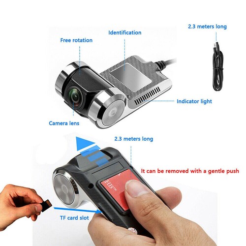Auto Kamera G-sensor Dashcam Video Recorder 1080P HD KFZ DVR Nachtsicht - Picture 3 of 14