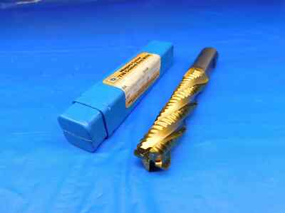 NEW NIAGARA CUTTER 3/4 O.D. TIN ROUGHING HSCO END MILL 4 FL REC700T 70050 .75