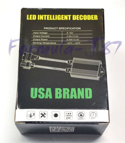 LED Warning Canceler Anti-Flicker Error Fix 9007 HB5 Head Light Dual Beam Lamp - Picture 2 of 8