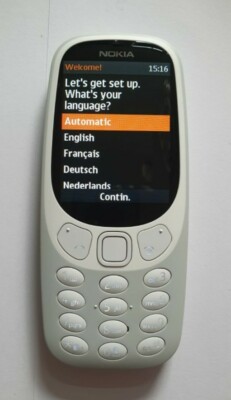 Handy Nokia 3310 (2017 ) Dual SIM Grau Grey 2,4'' 