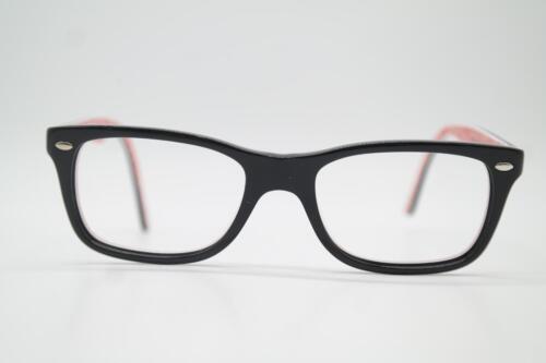 Vintage Brille Ray Ban RB 9220 Schwarz Silber Oval Brillengestell eyeglasses - Bild 1 von 6