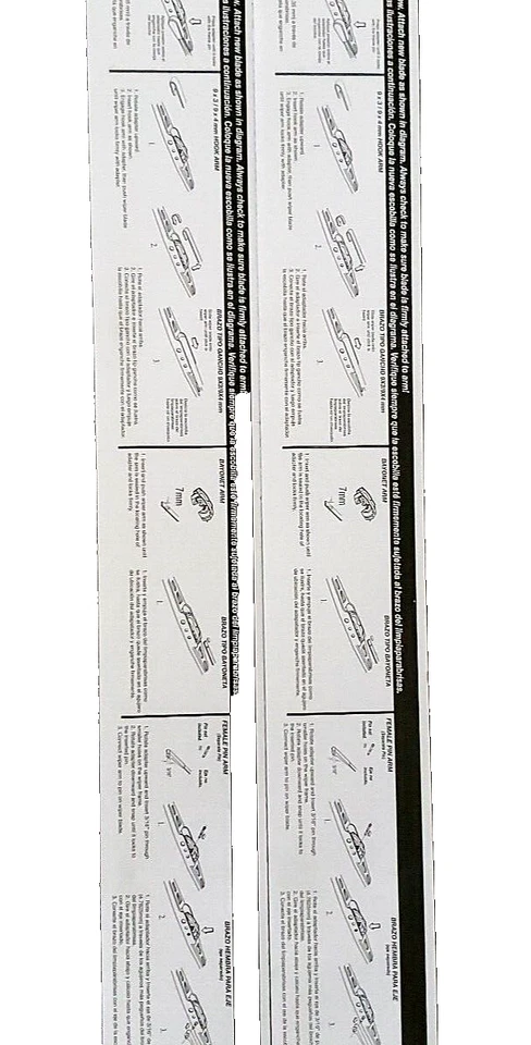 Peak Windshield Wipers 19 In 2 Packs ASV191 - Image 2 of 4