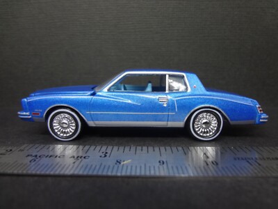 Johnny Lightning 1980 Chevy Monte Carlo bright blue Loose 1:64 | eBay