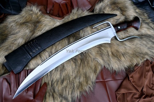 Handmade Kortada Sword-21 inches long Blade large hunting machete-Tactical-knife - Picture 6 of 14