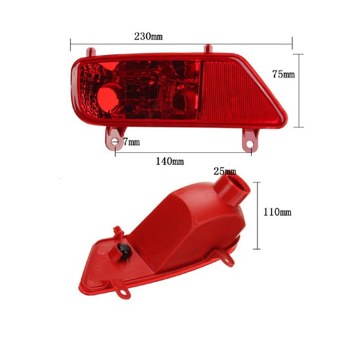 For Peugeot 3008 Rear Fog Lamp Light Left Passenger Side 2009-2015 UK Stock - Picture 5 of 5