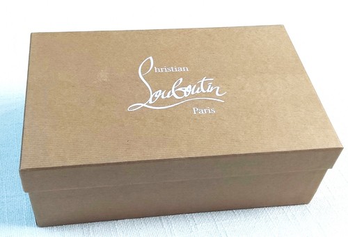 Christian Louboutin Shoe Box EMPTY Gift Box With/ Dust Bags and Filler