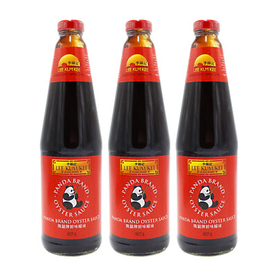 LKK Oyster Sauce Dau Hao Austern Sauce Austernsauce Panda 3x907g