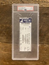 2015 Oilers Full Ticket CONNOR MCDAVID NHL Debut Game PSA 10 GEM MINT 🔥 POP 8