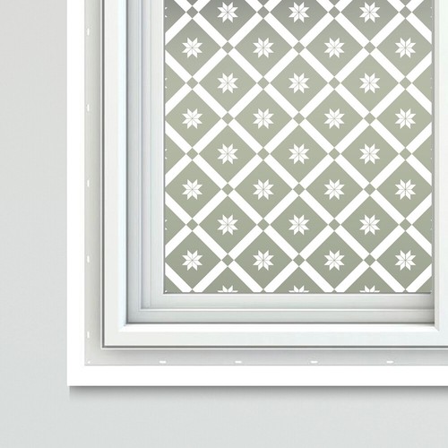 Privacy Frosted Window Film Decorative Etched Feature Glass Self Adhesive Vinyl - Picture 23 of 25