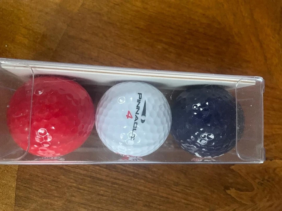 Pelotas de golf campeonas del mundo 2007 Boston Red Sox, Pinnacle nuevas en caja Foto 3 de 4