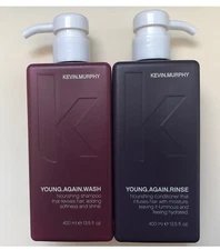 Kevin Murphy 13.5 oz Young Again Shampoo Wash & Conditioner Rinse 400 ml - DUO