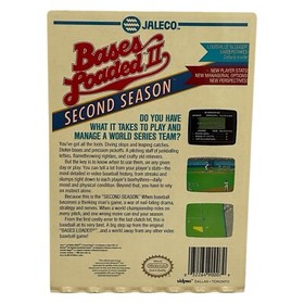 Bases Loaded 2 Second Season Toys R Us Vidpro Display Card 5x7 Nintendo NES