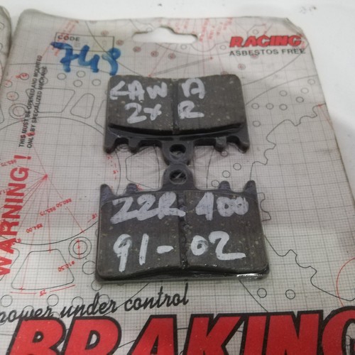 BRAKING BRAKE PADS (749) KAWASAKI - Picture 2 of 4
