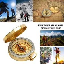 Multifunctional Waterproof Camping Compass with Luminous Display