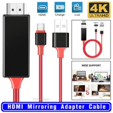 HDMI Mirroring USB-C Type C Phone to TV HDTV Cable For Samsung Note 10 Plus 9 8