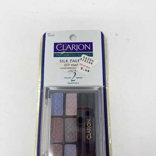 Clarion Vintage Eyeshadow Palette Silver Fantasy Purple Vintage And Discontinued - Picture 3 of 7
