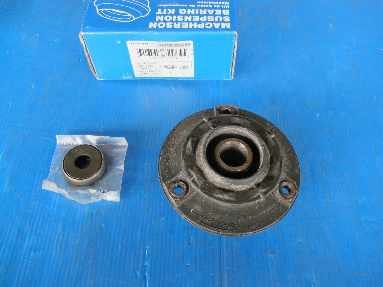 Kit suspension butée amortisseur avant SKF Renault Laguna 3 - Pièce châssis train avant