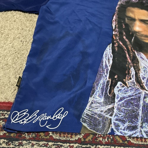 MEDIUM Bob Marley Button up shirt by Dragonfly - Roots Reggae short sleeve - Picture 10 of 11