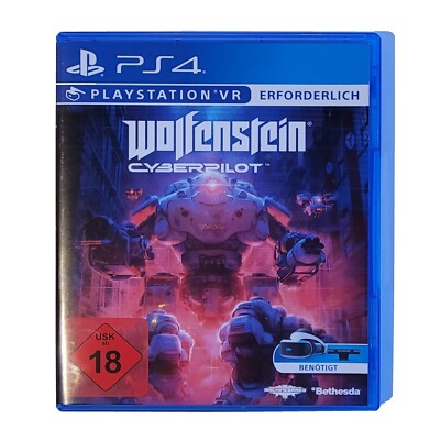 WOLFENSTEIN: CYBERPILOT VR (PlayStation 4) PS4 Deutsch einmal gespielt