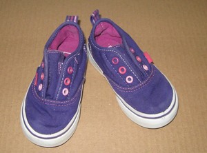 slip on vans light pink