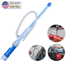 Turbo Electric Liquid Transfer Siphon Pump Cordless Battery Powered Gas Oil 