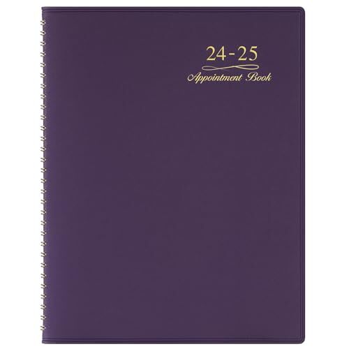 2024-2025 Appointment Book/Planner - Weekly Appointment Book 2024-2025, Purple
