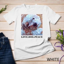 Cute Maltese Dog T-shirt Unisex T-shirt