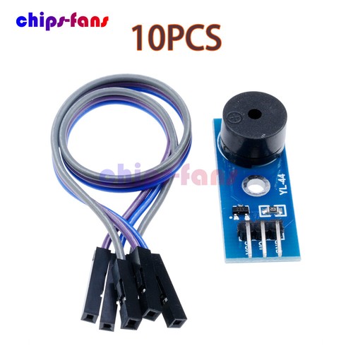 1-100PCS Passive Buzzer Alarm Sensor Beep Module Arduino Smart Car + Cable New - Picture 12 of 13