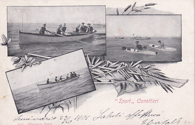 #ad C18693 quot;SPORTquot; CANOTTIERI 3 IMMAGINI SAN CATALDO ? X TORINO SEMINARIO 1901 EUR 6.00