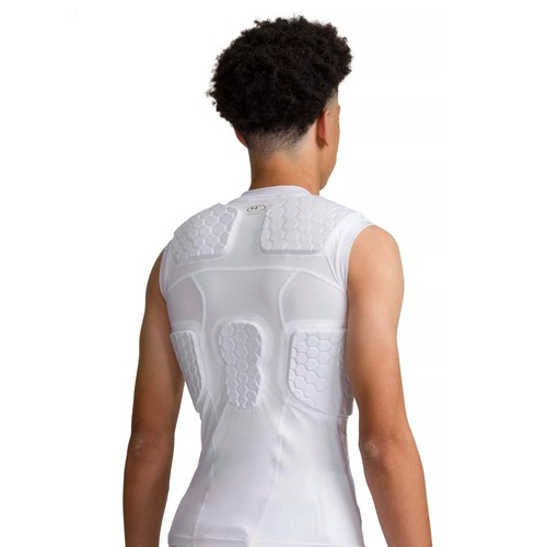 Under Armour Youth Gamedayrmour Pro 5-Pad Top - Picture 2 of 14