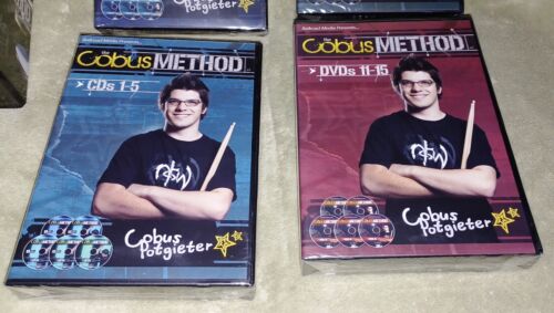 The Cobus Potgieter Method 15 DVD 5 CD Box Set NEW/SEALED Drum Lesson Slip Case - Picture 4 of 8