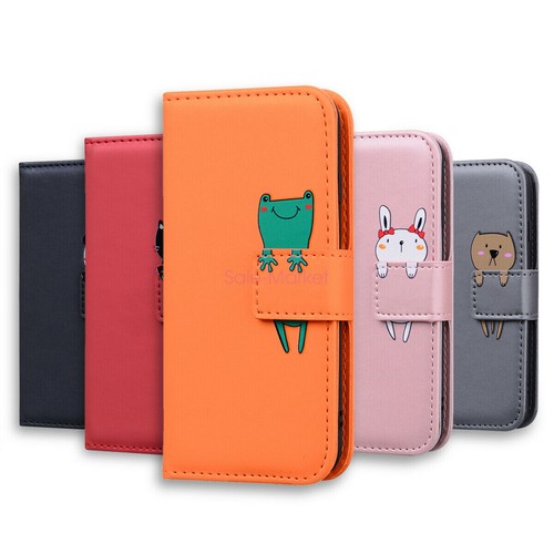 For Samsung A53 A22 A82 A33 Cute PU Leather Stand Cover Wallet Phone Case - Picture 10 of 18