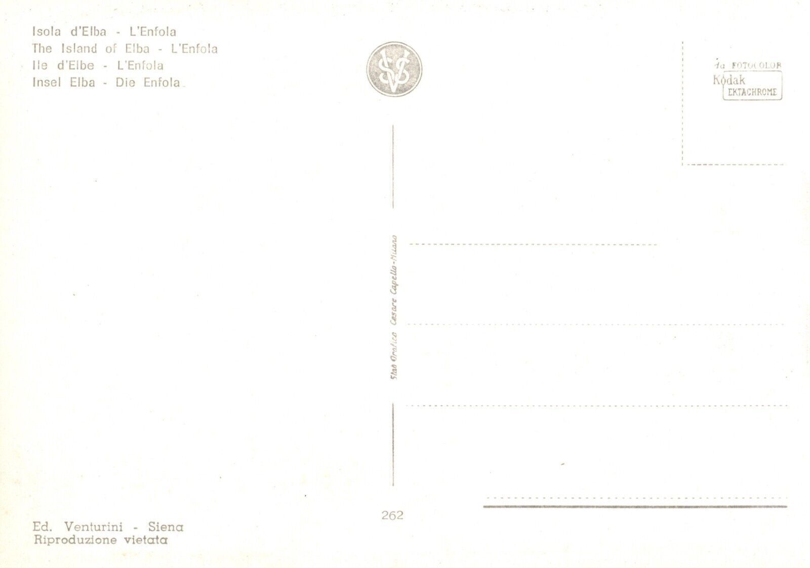 AB7709 Elba Island (LI), L'Enfola, Postcard, Vintage Postcard eBay