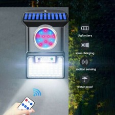 Wireless Solar Alarm LED Light Solar Strobe Light Outdoor Motion Sensor Detector