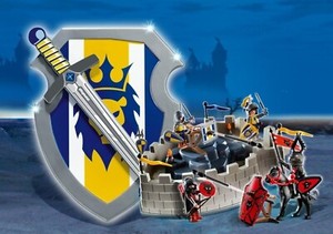 Playmobil 6000 – Château Des Chevaliers Du Lion, Boîte Scellée, Collector