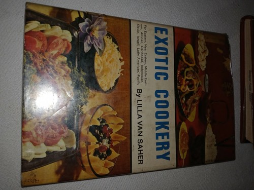 Exotic Food Cookery Cookbook Pair Exotic Recipes HCDJ 1964 & 1971 - Picture 2 of 11