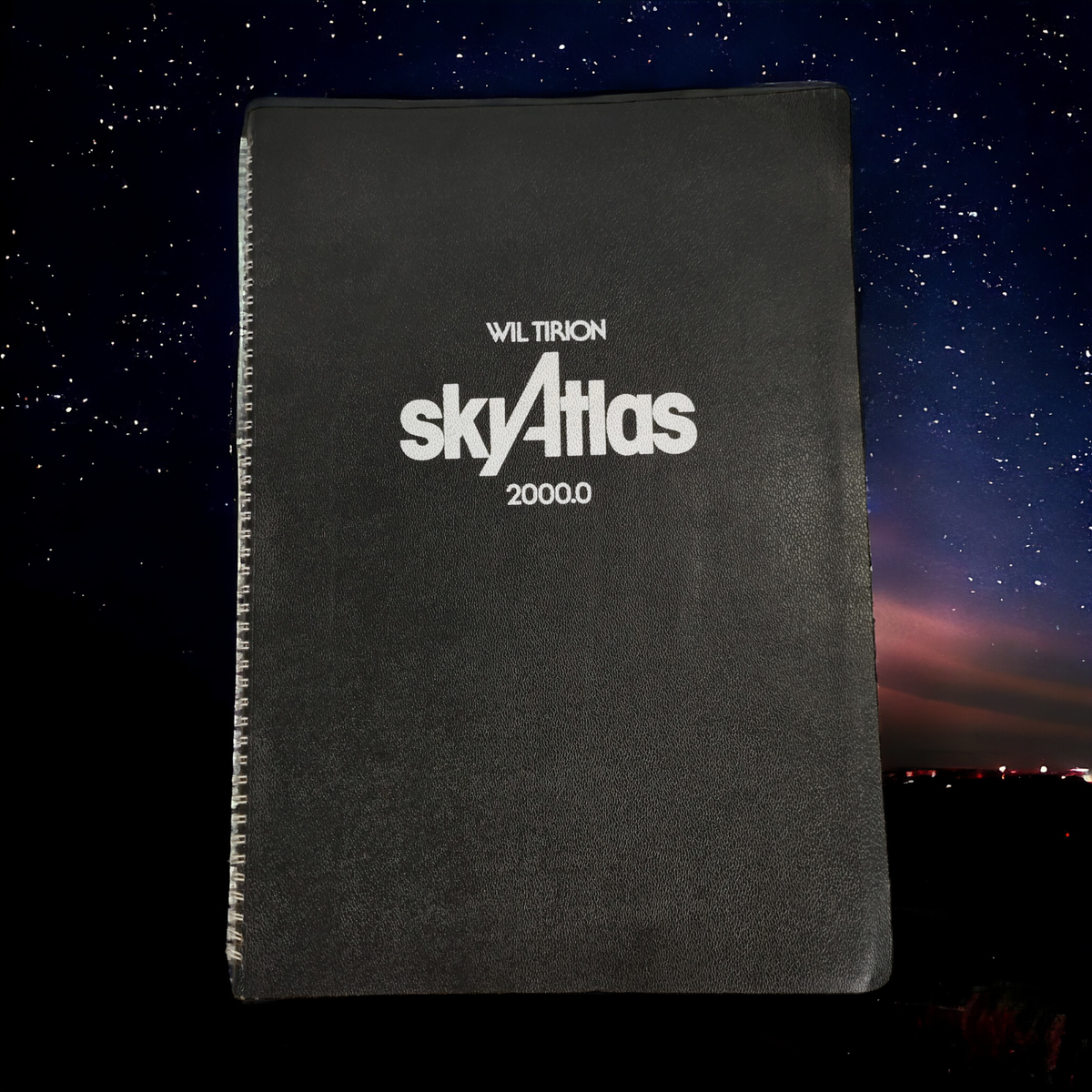 Wil Tirion Sky Atlas 2000.0 Deluxe Paperback Spiral Bound