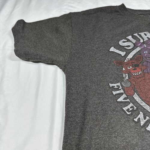 Five Nights at Freddy's Graphic T-shirt XL (14-16) Youth Brown - Picture 5 of 18