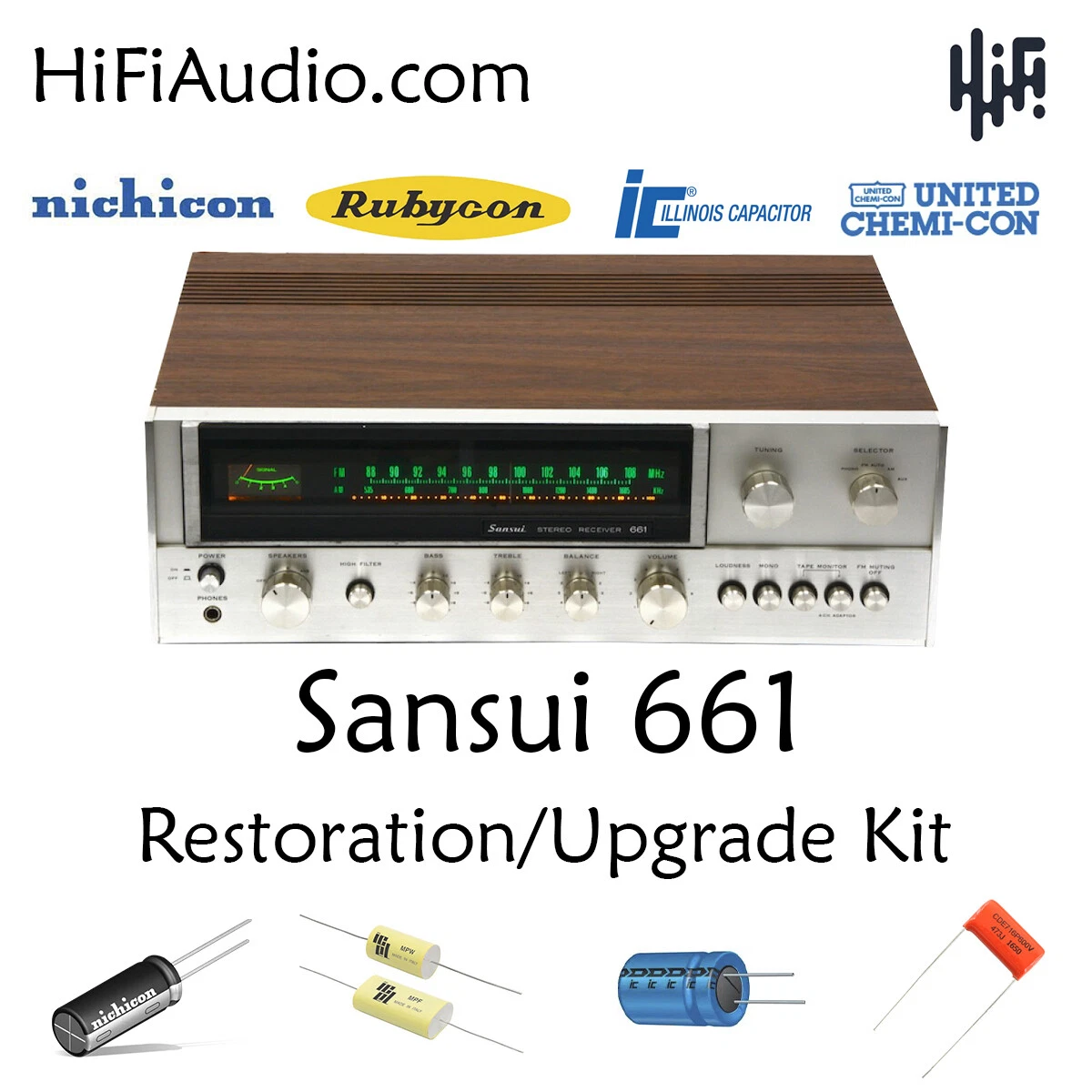 Barre D'antenne Tuner Vintage Pour Sansui 6060 - Pièce Hifi D'occasion