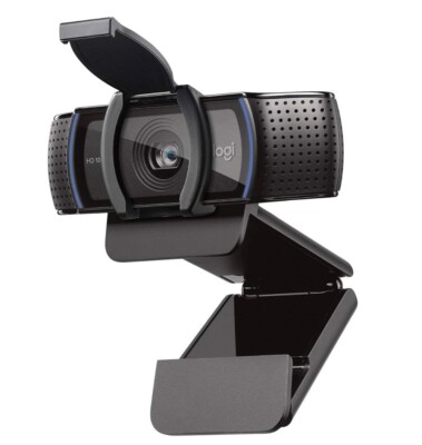 Logitech C920S HD Pro Webcam, Full HD 1080p/30fps Video Calling