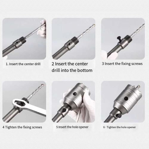 Cemented Carbide Wall Hole Opener Precision Trimming Hole Opener - Picture 3 of 12