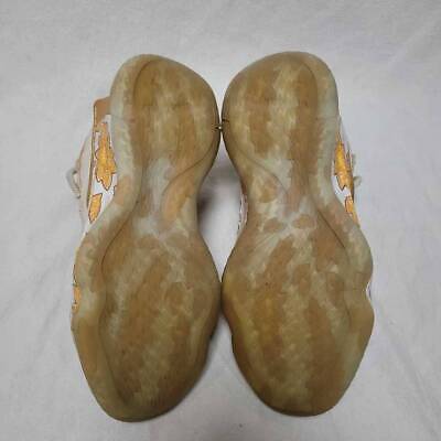 Adidas Mens Dame 7 X Ric Flair Basketball Shoes White Gold Adidas Mens Dame 7 X Ric Flair Basketball Shoes White Gold