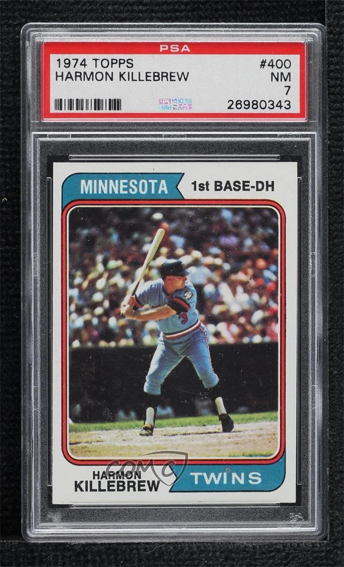 1974 Topps Harmon Killebrew #400 PSA 7 HOF 0sa0