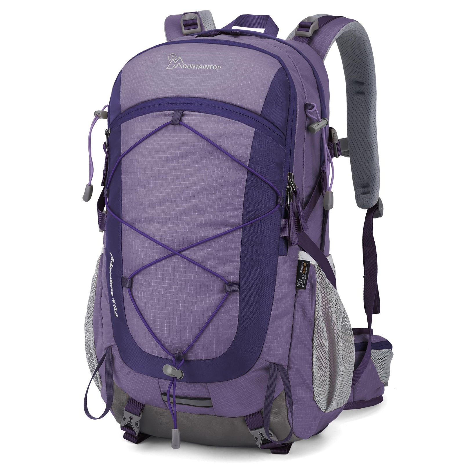 Sac à dos de randonnée 40L contre la pluie avec housse étanche pour trekking